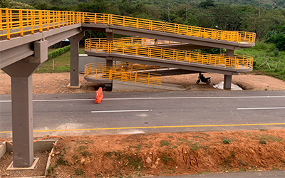 Puente Peatonal Covioriente Prefabricados Andinos De Colombia